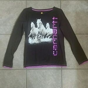 Carhartt Long Sleeve Shirt Girls XL